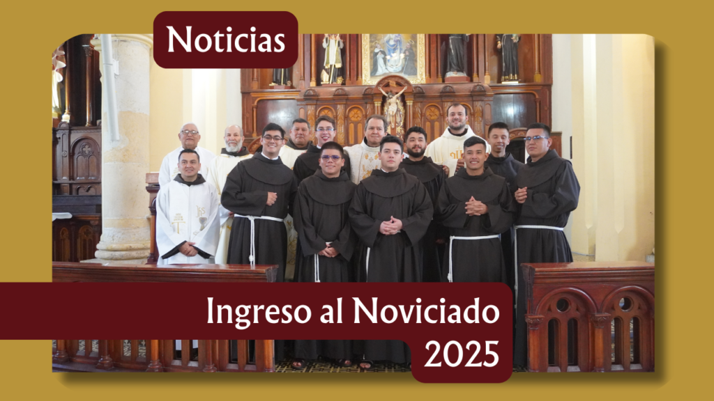 Ingreso al Noviciado 2025