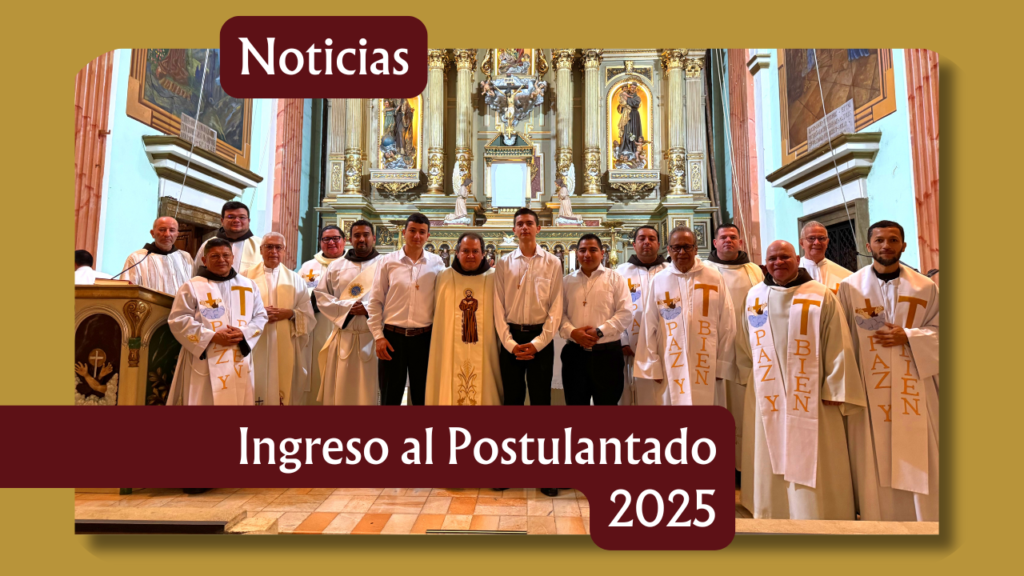 Ingreso al Postulantado Franciscano 2025